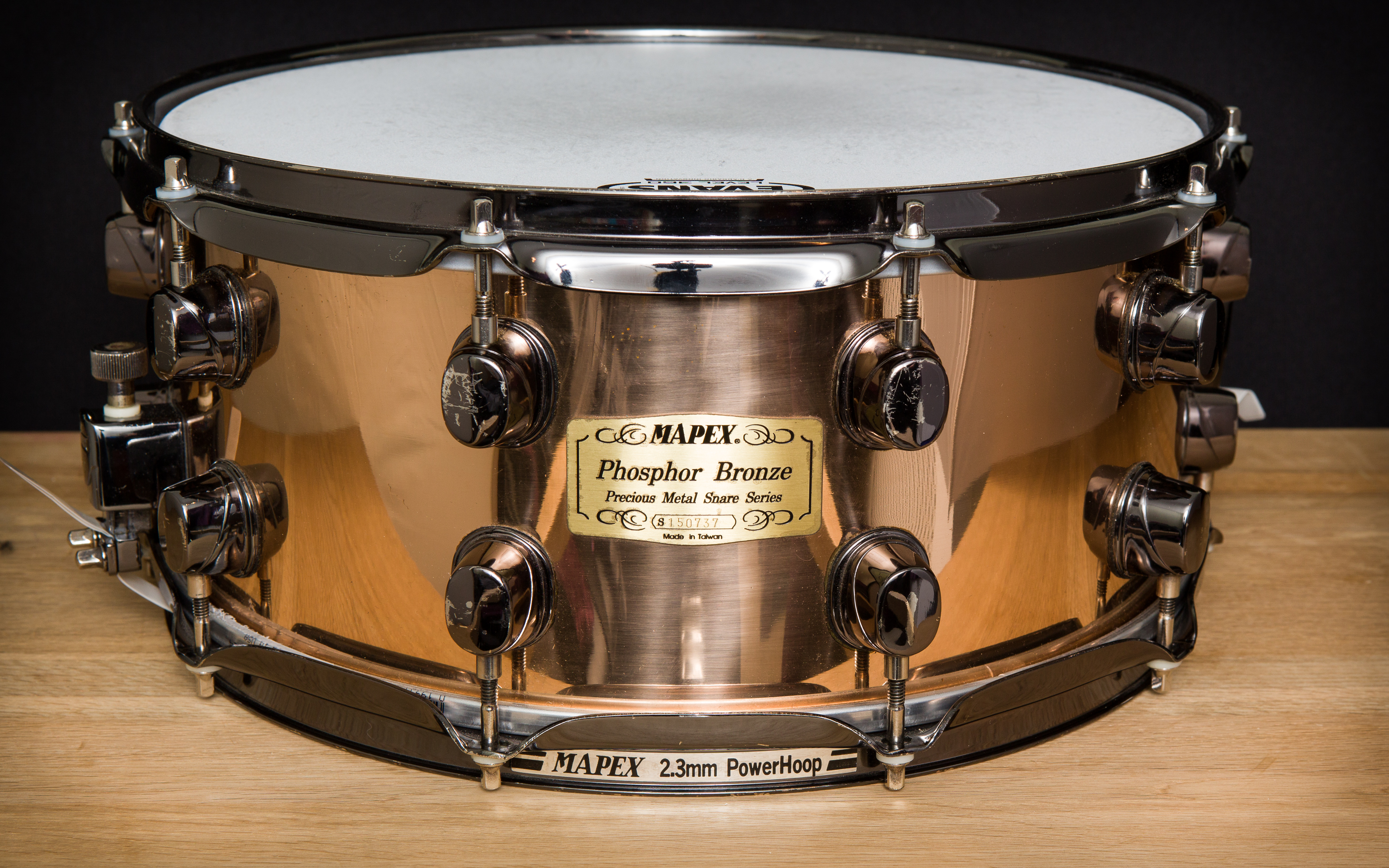 Mapex Black Panther 14" x 6.5" Phosphor Bronze